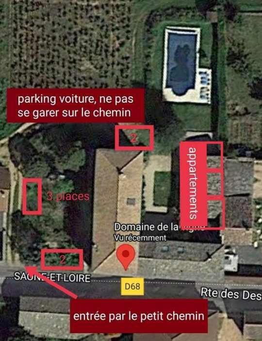 La Chapelle-de-GuinchayAu Coeur Des Vignes Moulin A Vent公寓 外观 照片